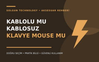Kablolu mu Kablosuz Klavye Mouse mu?
