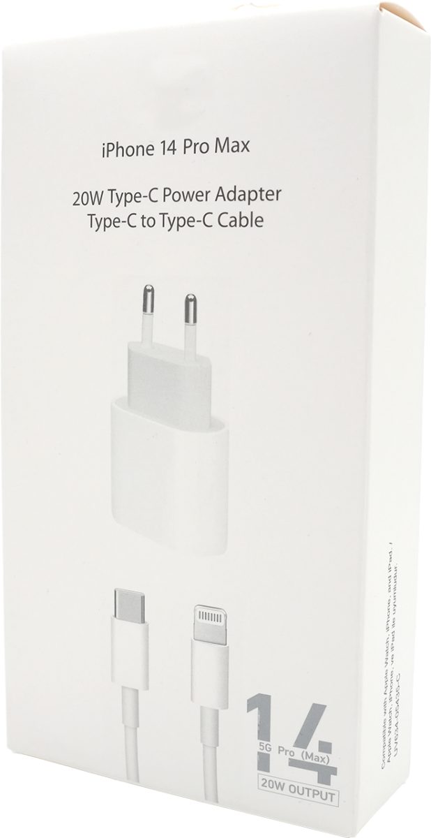 20W USB-C ADAPTÖR TYPE-C DEN LİGHTNİNG ( IPHONE GİRİŞ ) KABLO 14 PRO MAX