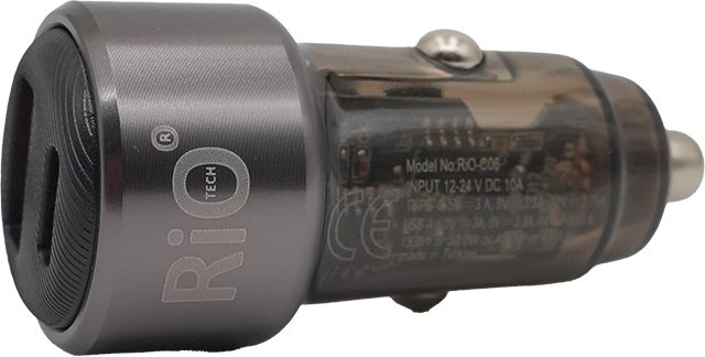 RİO ARAÇ ŞARJMATİK HEM USB-A 18W HEMDE TYPE-C 65W ÇIKIŞLI ARAÇ ÇAKMAKLIK GİRİŞLİ HIZLI ŞARJ
