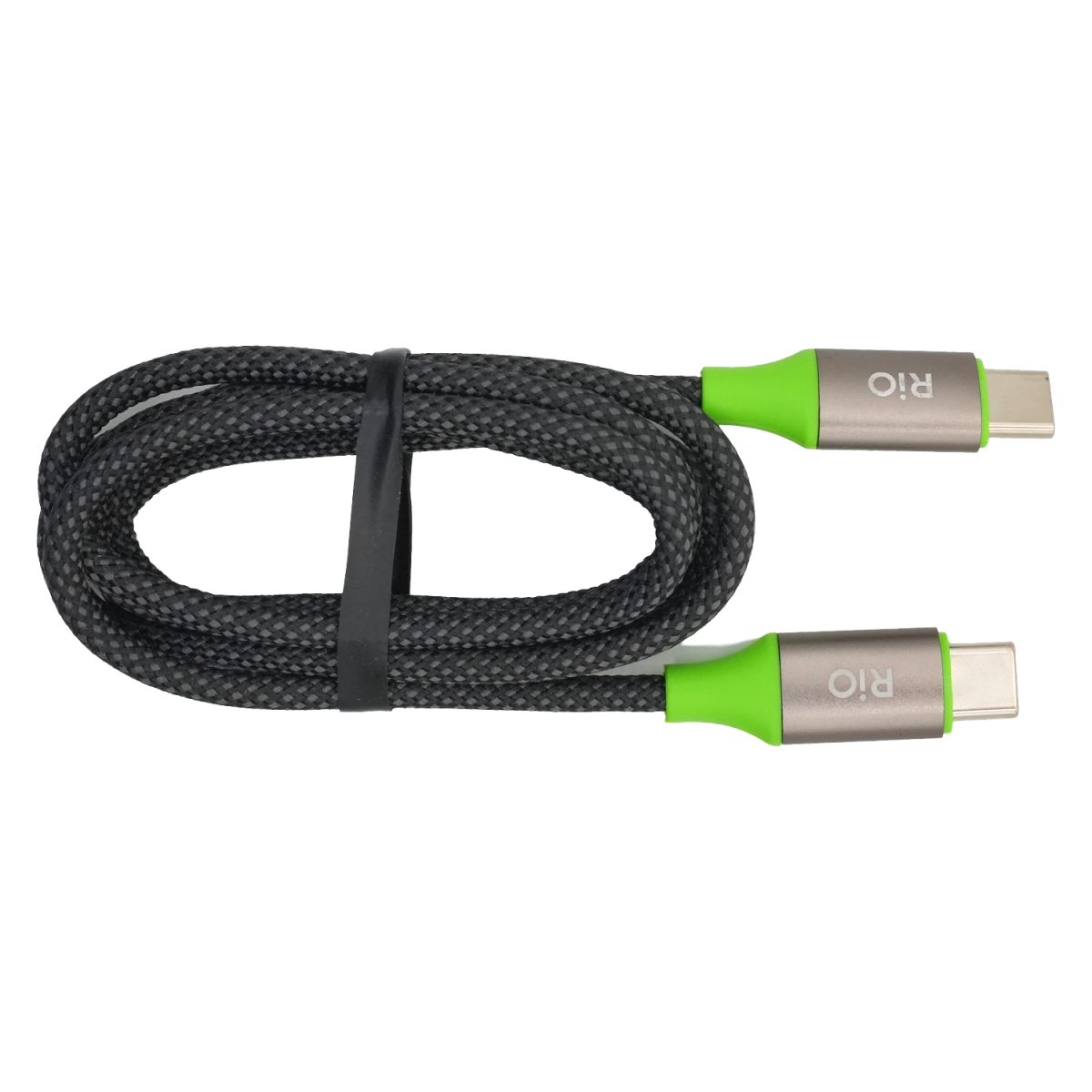 RİO TYPE-C TO TYPE-C KABLO 60W GÜCÜNDE 1 METRE UZUNLUĞUNDA KALİTELİ SAĞLAM KABLO