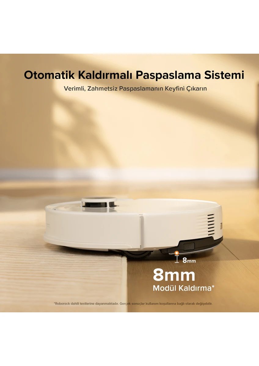 Roborock S8 Pro Akıllı Robot Süpürge - Beyaz