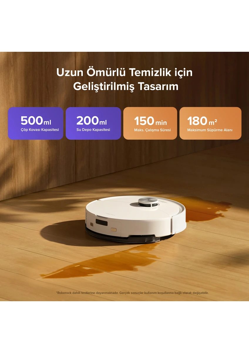Roborock S8 Pro Akıllı Robot Süpürge - Beyaz
