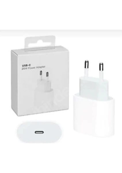 20W Usb-C Iphone 13 Mini Uyumlu Hızlı Şarj Güç Adaptörü