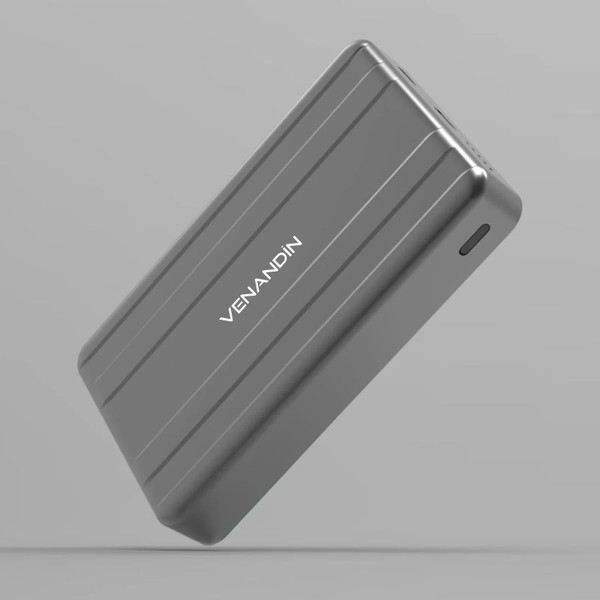 Venandin PWB10A5 10.000 Mah Magsafe Uyumlu Powerbank – 15W Manyetik Kablosuz ve 22,5W Kablolu Hızlı Şarj, Qc 3.0