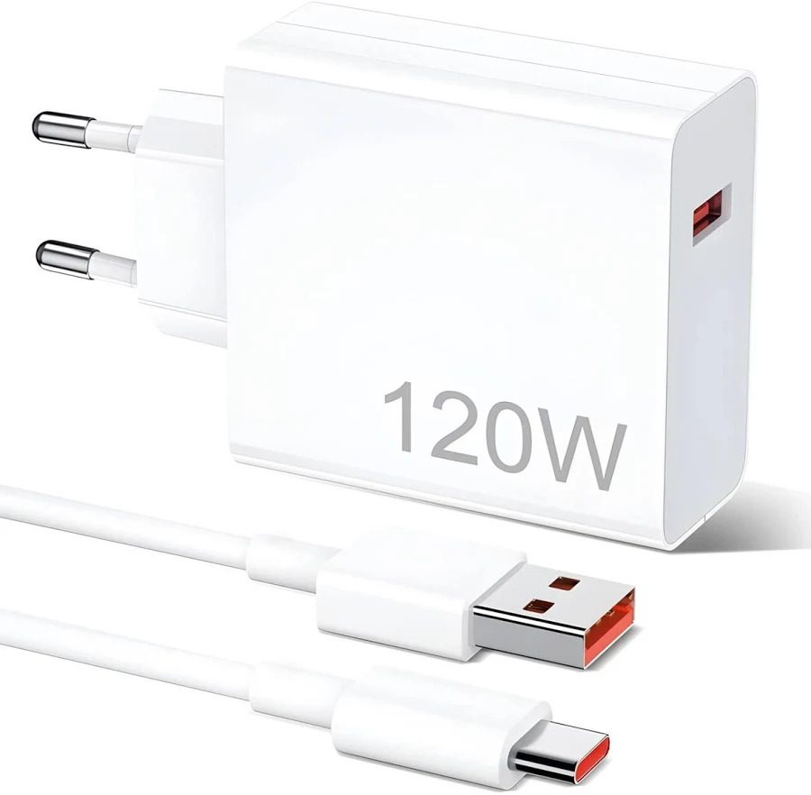 120W Poco F4 GT TURBO ŞARJ VE TURBO TYPE-C KABLO ŞARJ SETİ