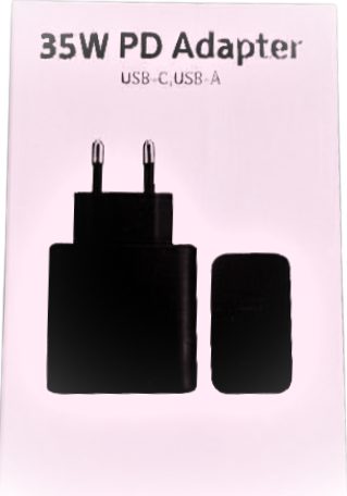 SAMSUNG UYUMLU 35W ADAPTÖR HEM USB-A HEMDE USB-C ÇOKLU GİRİŞLİ ŞARJ ADAPTÖRÜ